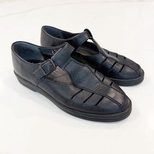 Mephisto Cool-Air Leather Mary Jane Flats Sz 7